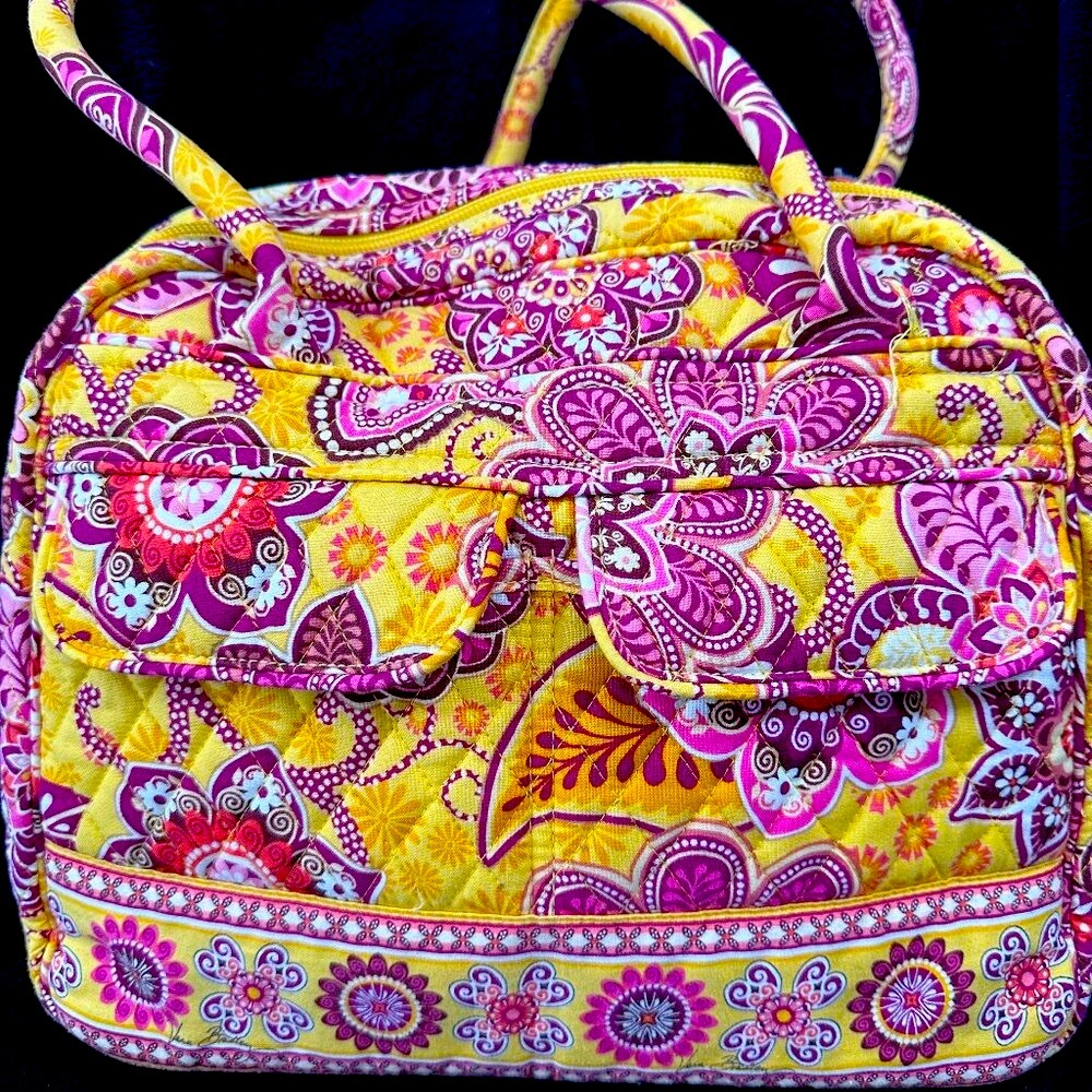 Vera Bradley bowler / satchel bag